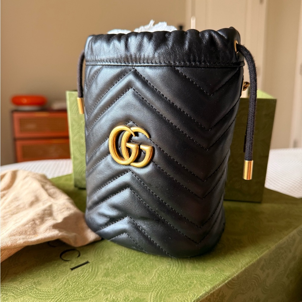 Gucci Marmont Bucket Bag